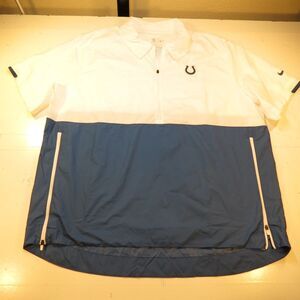 INDIANAPOLIS COLTS JACKET XL NFL FOOTBALL WINDBREAKER SHELL NIKE